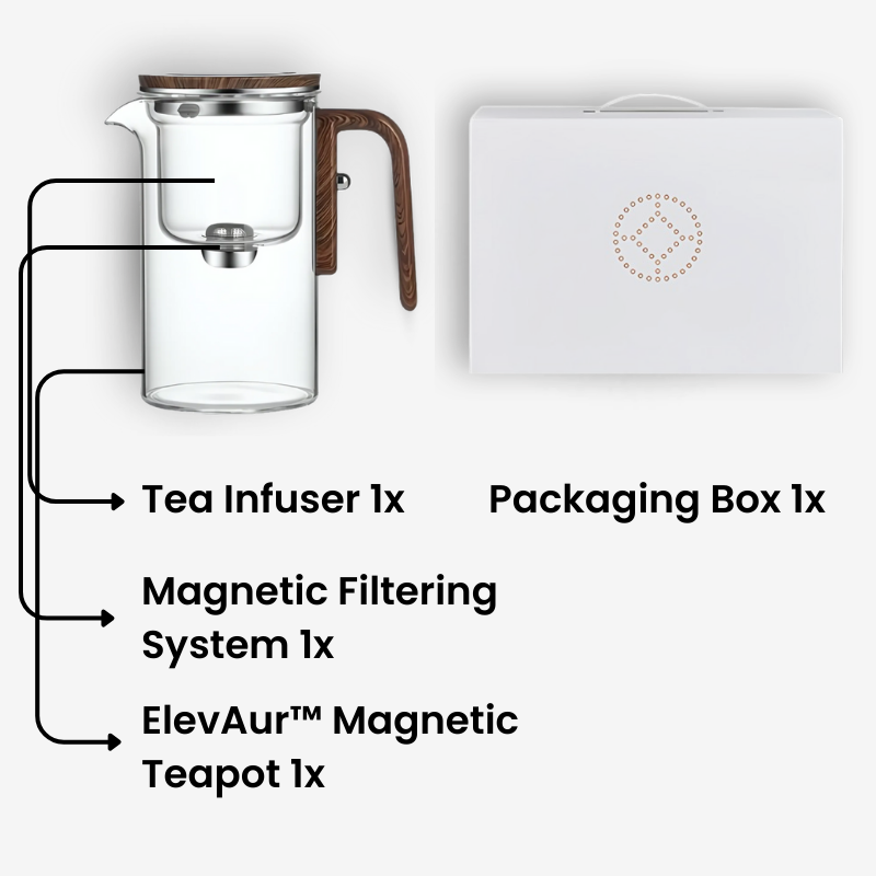 ElevAur™ Magnetic Teapot